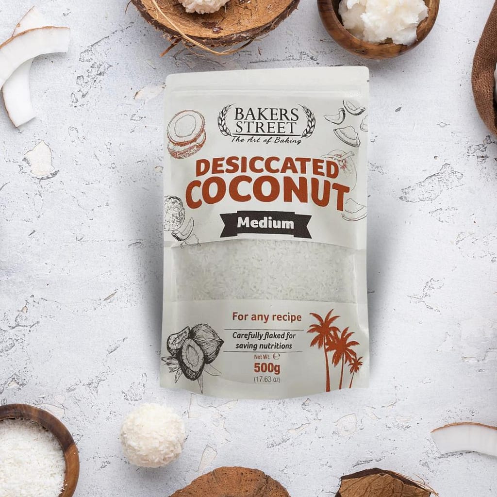 Bakers Street Desiccated Coconut Medium
