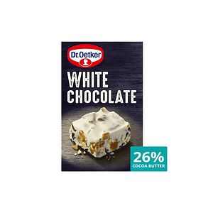 Dr. Oetker White Chocolate 26% Cocoa 100g