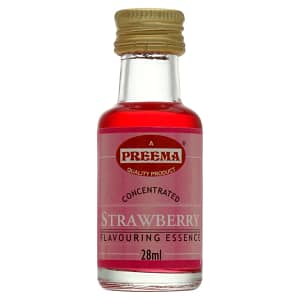 Preema Flavouring Essence Liquid Strawberry 28ml