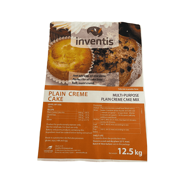 Inventis Cream Cake Mix