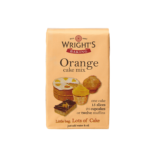 Wright's Orange Cake Mix 500g