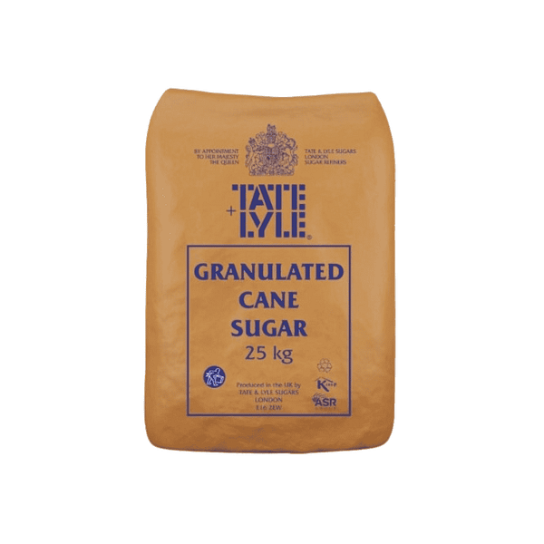 Tate & Lyle White Granulated Cane Sugar 25Kg