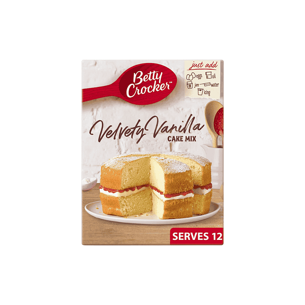 Betty Crocker Velvety Vanilla Cake Mix