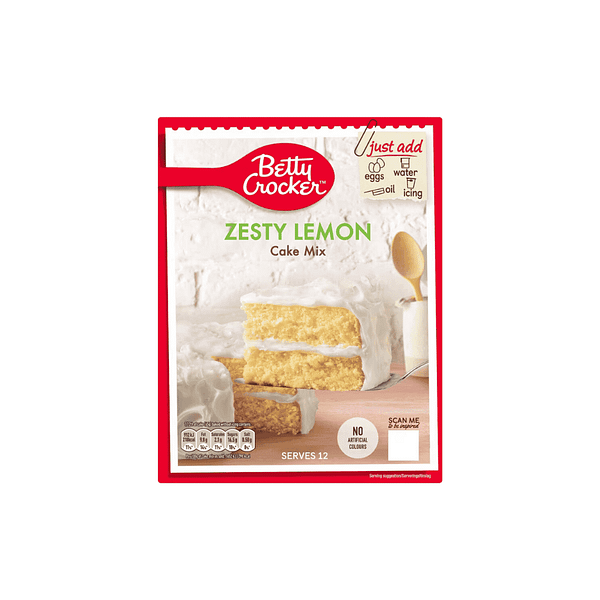 Betty Crocker Zesty Lemon Cake Mix