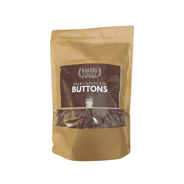 Bakers Street Belcho Belgian Milk Chocolate Buttons