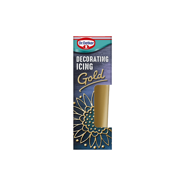 Dr. Oetker Decorating Icing Gold 50g