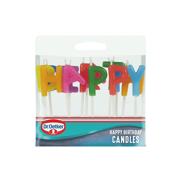 Dr Oetker Happy Birthday Candles