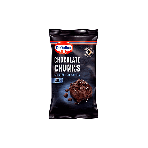 Dr Oetker Milk Chocolate Chunks