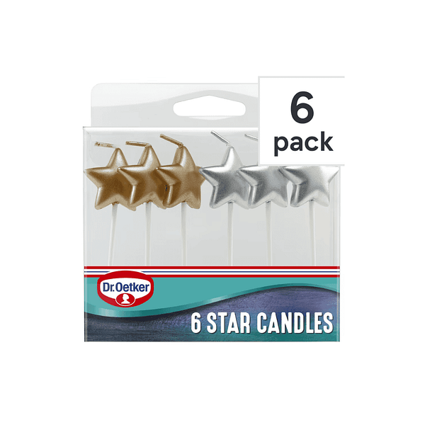 Dr Oetker Star Candles