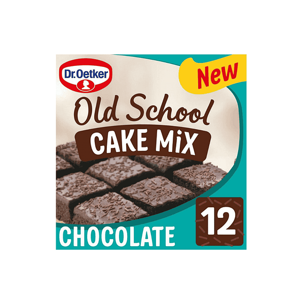 Dr. Oetker Chocolate Old School Cake Mix 436g