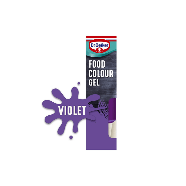 Dr. Oetker Coloured Gel - Violet Extra Strong