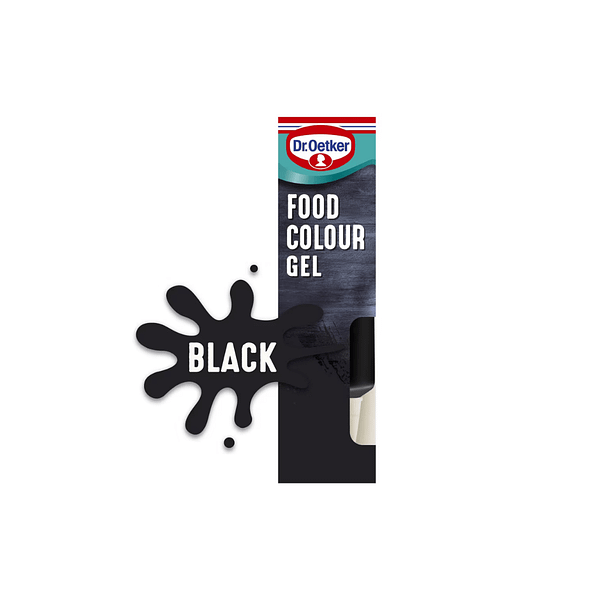 Dr. Oetker Extra Strong Black Food Colour Gel