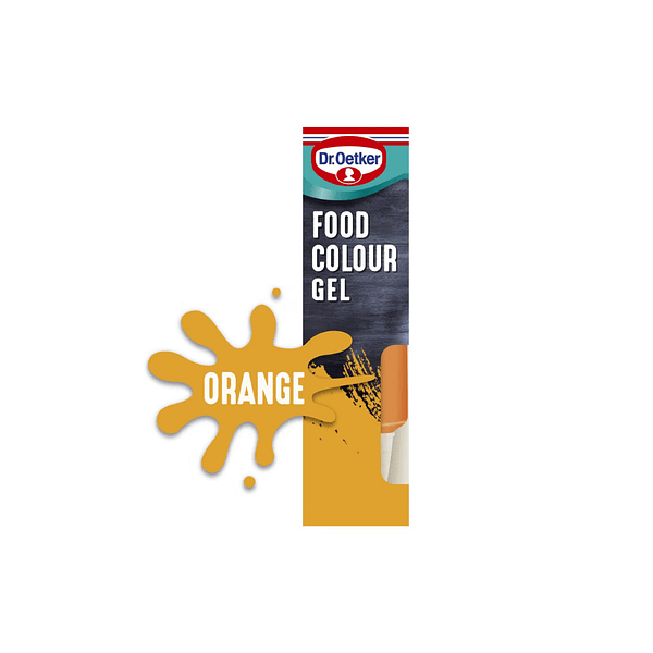 Dr. Oetker Extra Strong Orange Food Colour Gel 15g