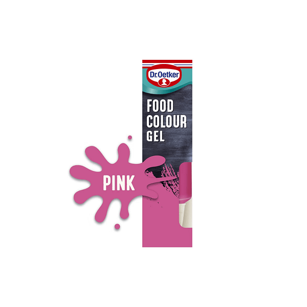 Dr. Oetker Extra Strong Pink Food Colour Gel 15g