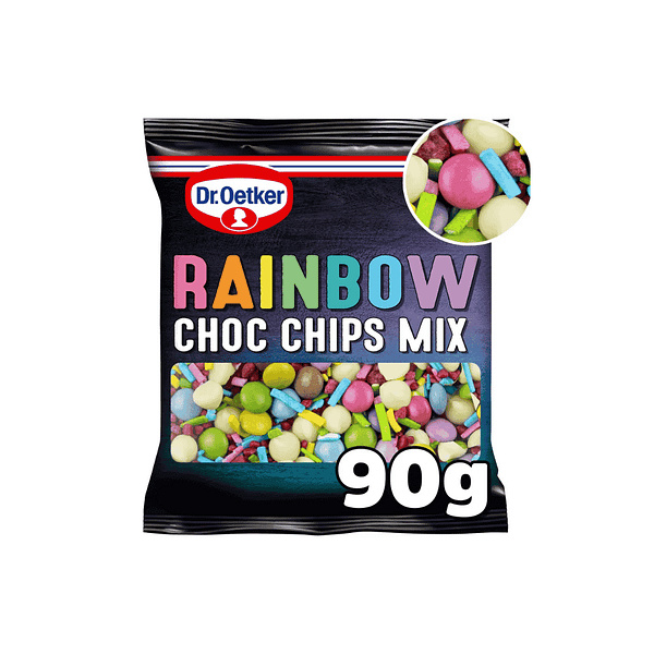 Dr. Oetker Rainbow Chocolate Chips Mix 90g