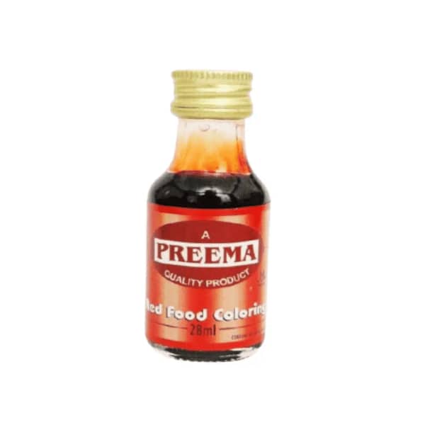 Preema Liquid Food Colour Red 28ml