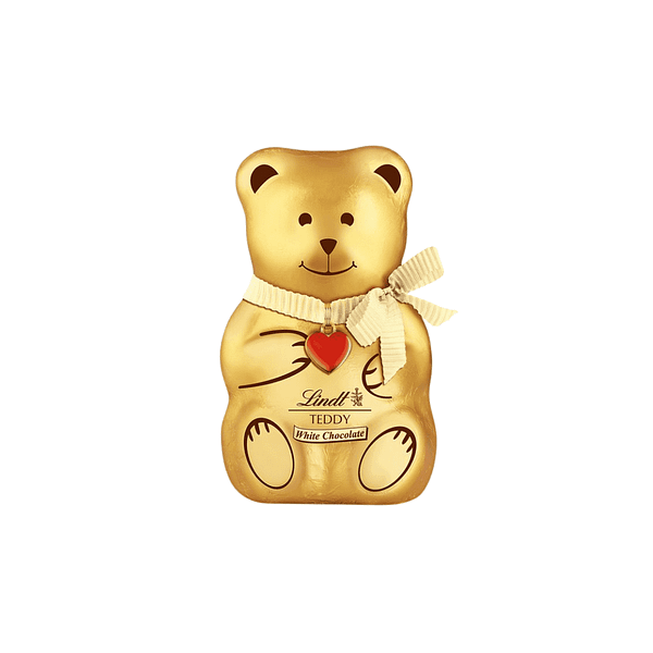 Lindt White Chocolate Teddy Bear 100g