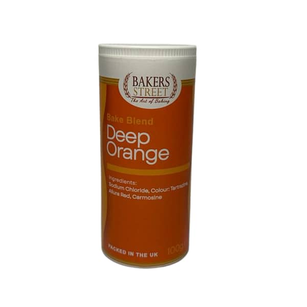 Bake Blend Deep Orange Food Colouring