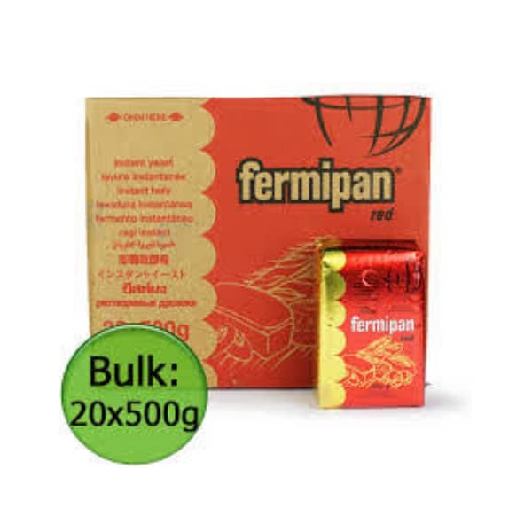 Fermipan Instant Dry Yeast 20 x 500g